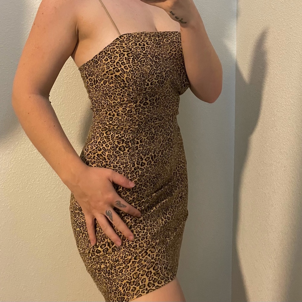 Urban outfitters leopard dress
